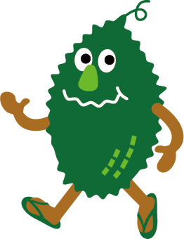 マスコットキャラクター ごーやー君